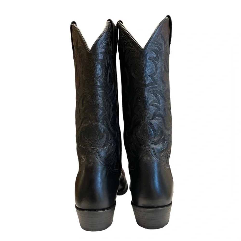 NEW Ariat R Toe Western Boot Black Size 12 D